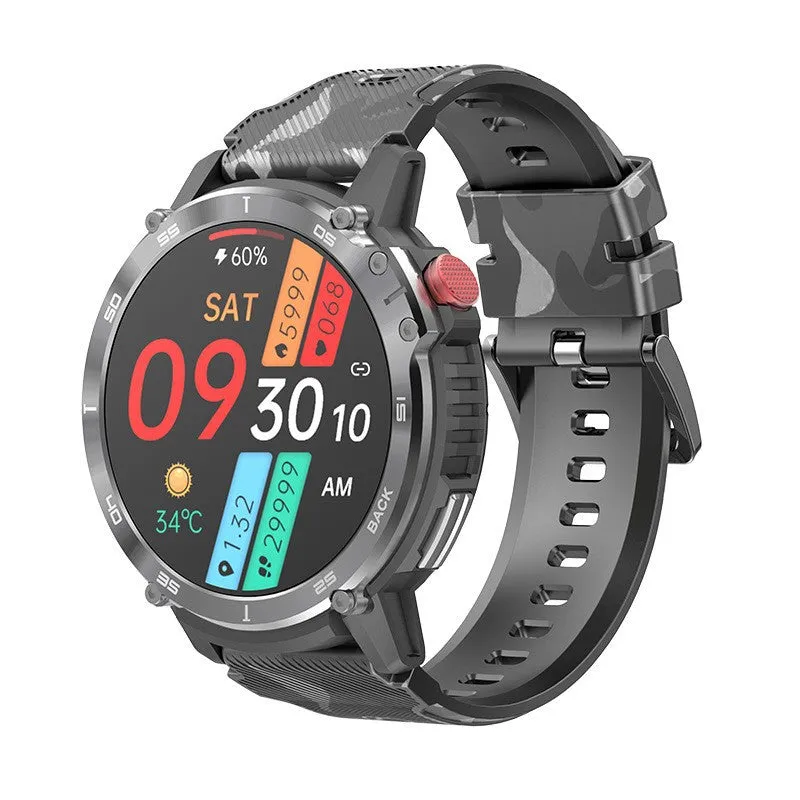 1.6-Inch Outdoor Three-Proof Sport Smart Watch Multi-Sports Waterproof Watch