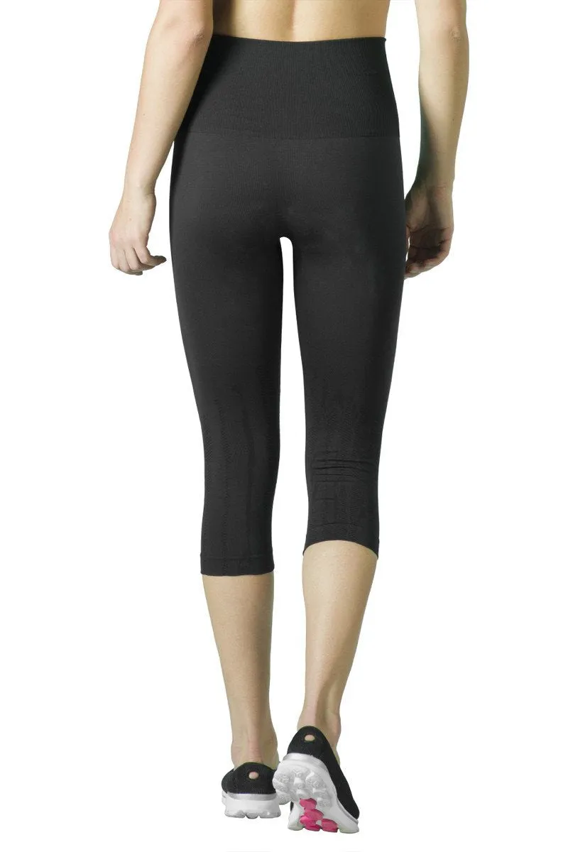 3/4 Seamless Capri Pant with Compression