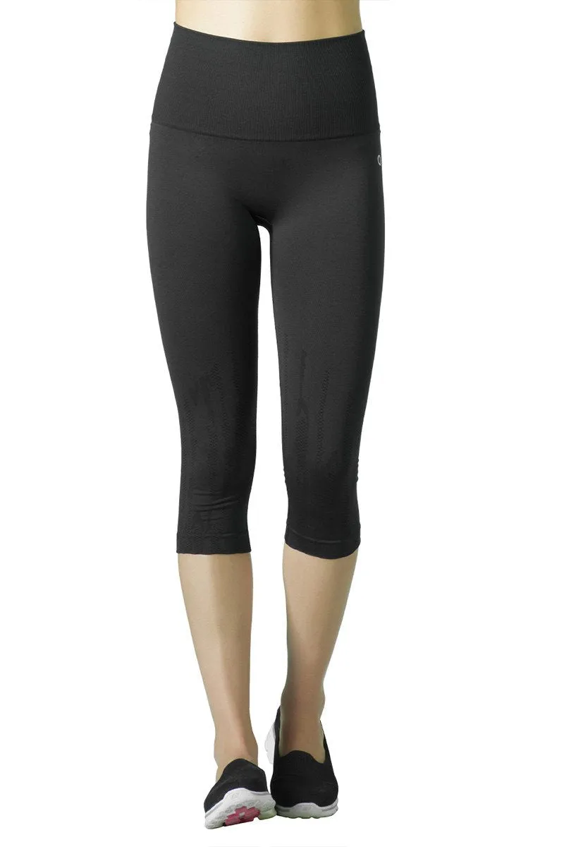 3/4 Seamless Capri Pant with Compression