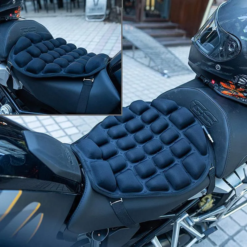 3d cushion for comfortable motorcycle rides