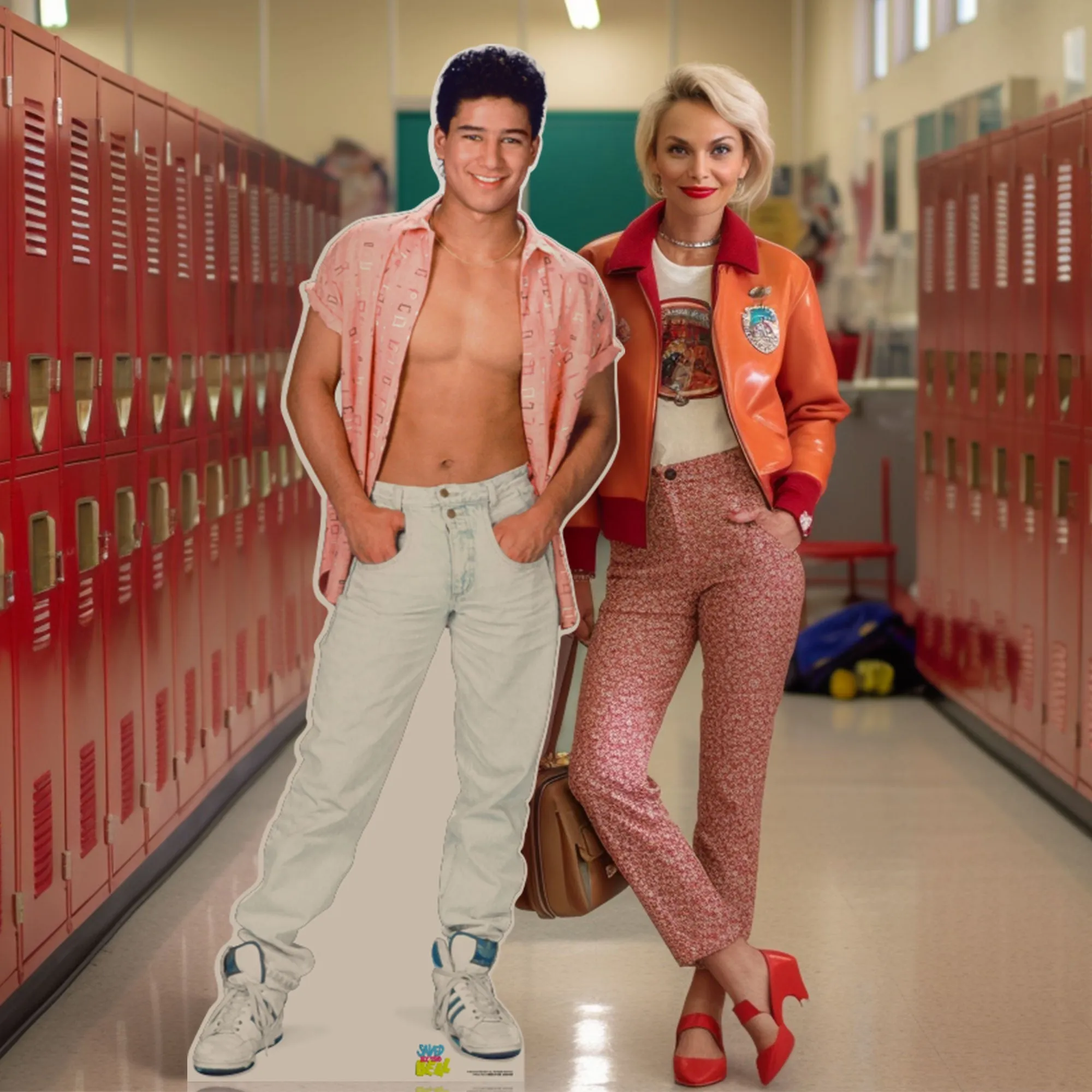 AC Slater Cardboard Cutout | Saved by the Bell