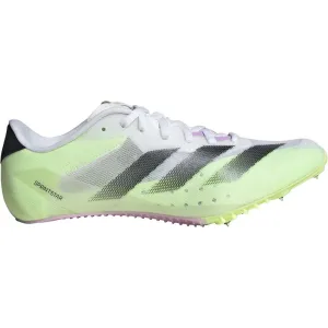 adidas Sprintstar Running Spikes Cloud White / Core Black / Green Spark