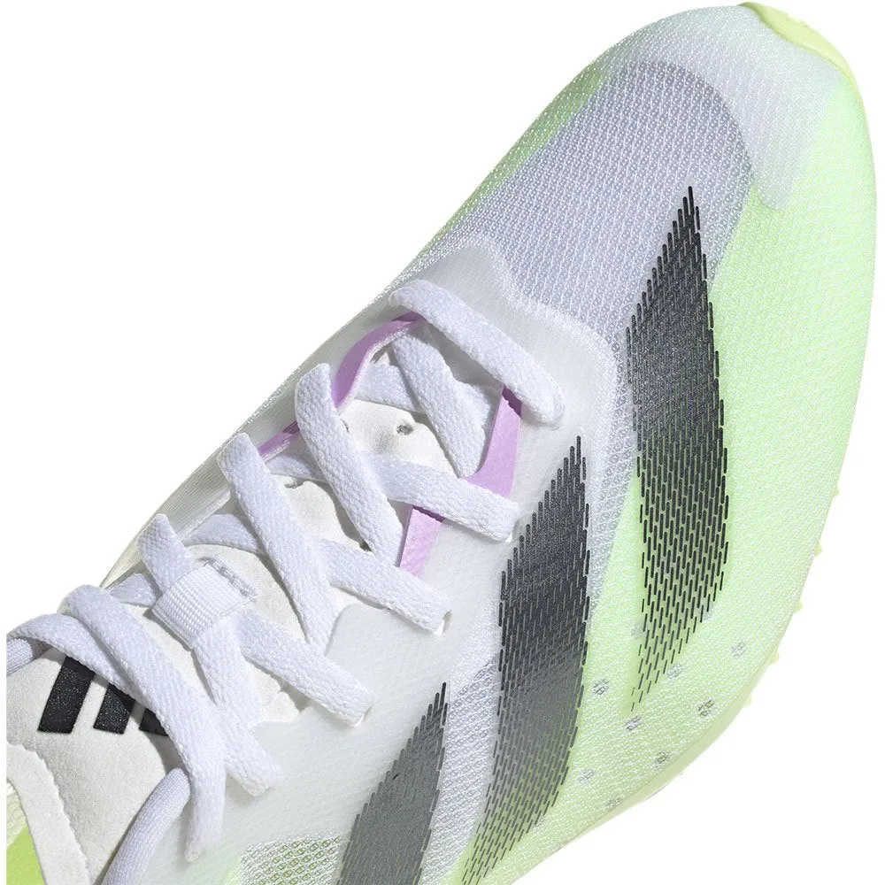 adidas Sprintstar Running Spikes Cloud White / Core Black / Green Spark