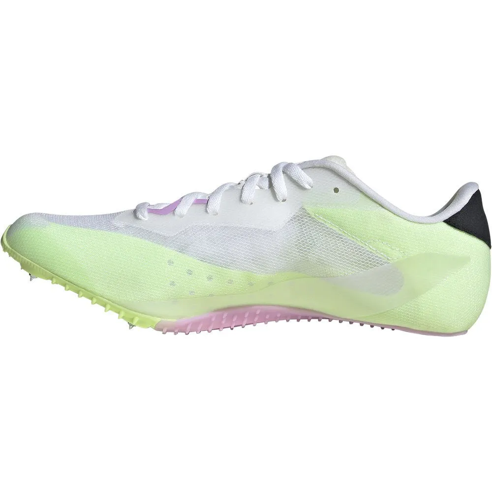 adidas Sprintstar Running Spikes Cloud White / Core Black / Green Spark