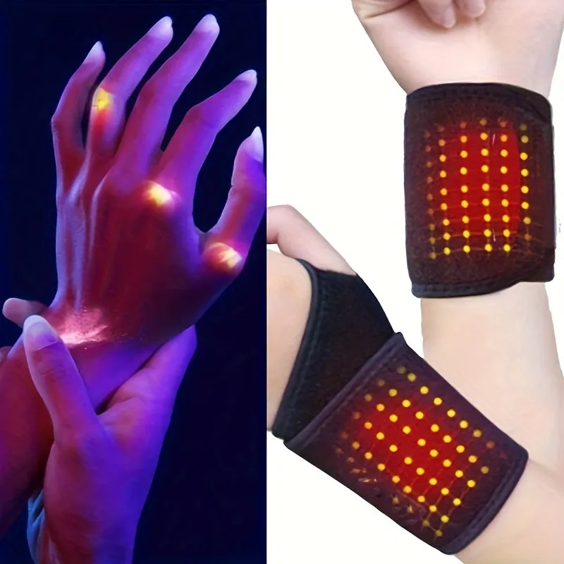 Adjustable Magnetic Wrist Supports for Joint Sprains and Protection