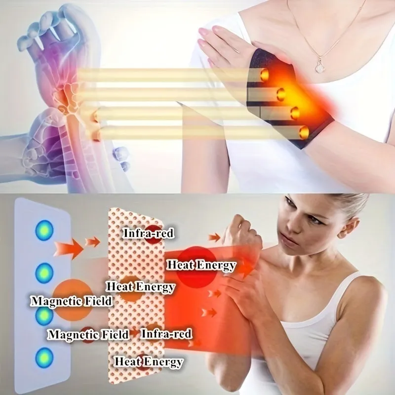 Adjustable Magnetic Wrist Supports for Joint Sprains and Protection