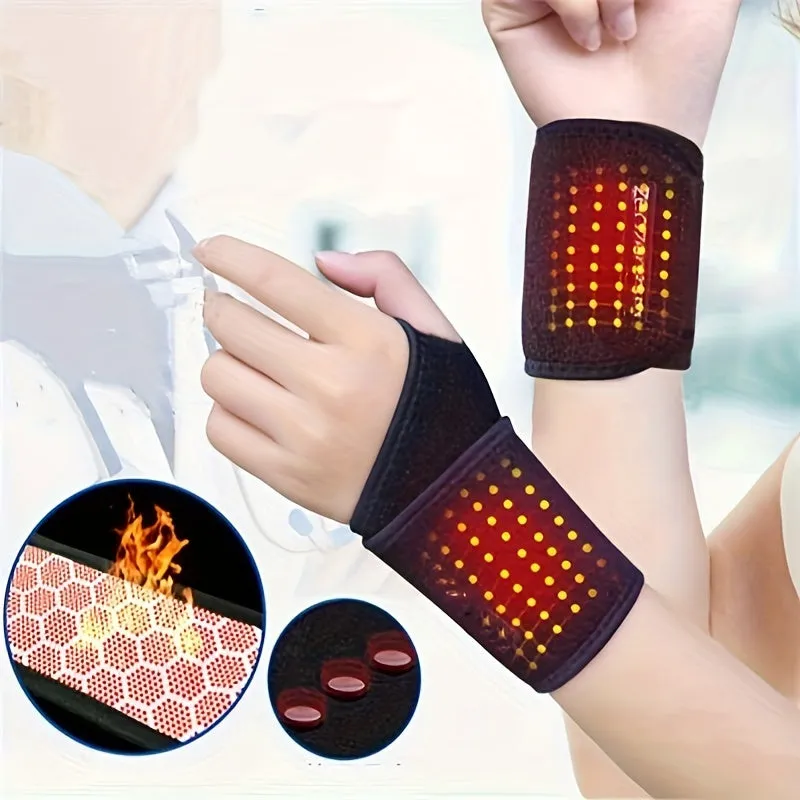 Adjustable Magnetic Wrist Supports for Joint Sprains and Protection