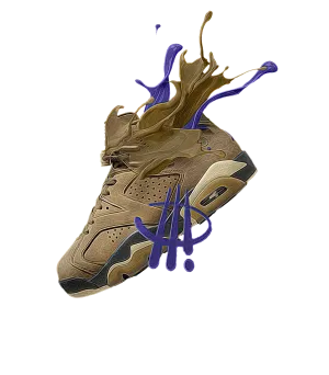 AIR JORDAN 6 GORE-TEX “BROWN KELP” | illcurrency White T-Shirt (SPLASH 7)