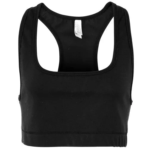 American Apparel Womens/Ladies Plain Racerback Sports Bra