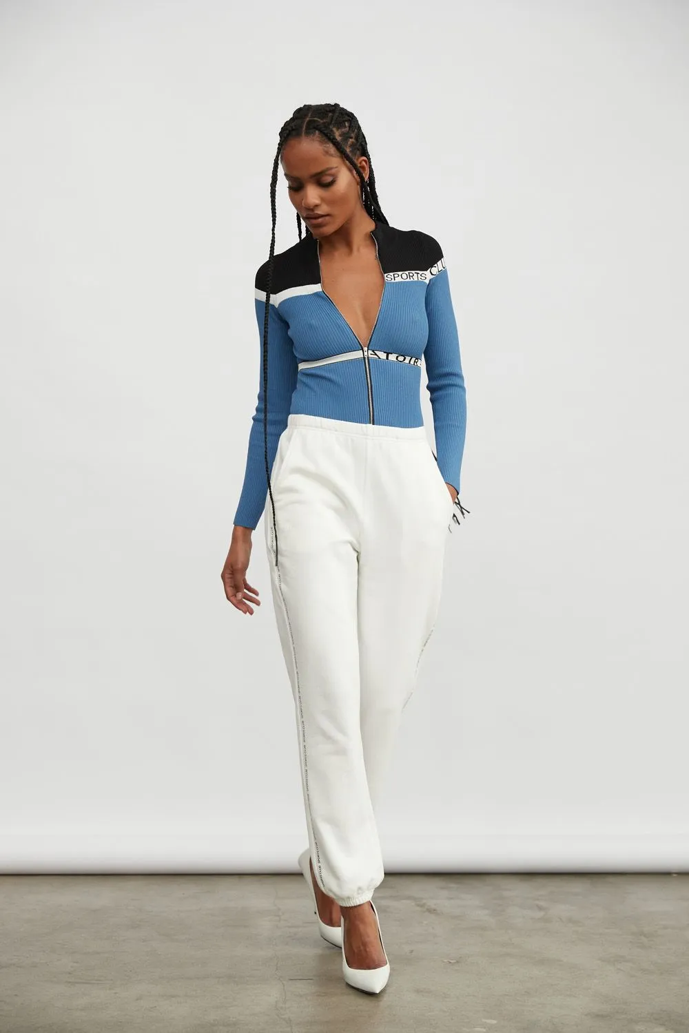 ATOIR SPORTS CLUB Womens The All Star Track Pants - White
