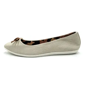 Avon Sole Sensation Alexa Ballerinas Leather White Colour For Women