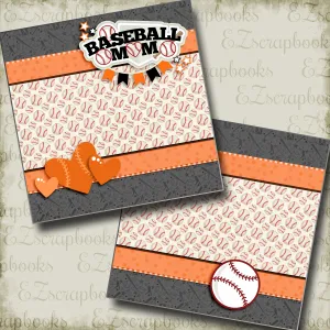 Baseball Mom Orange NPM - 3243