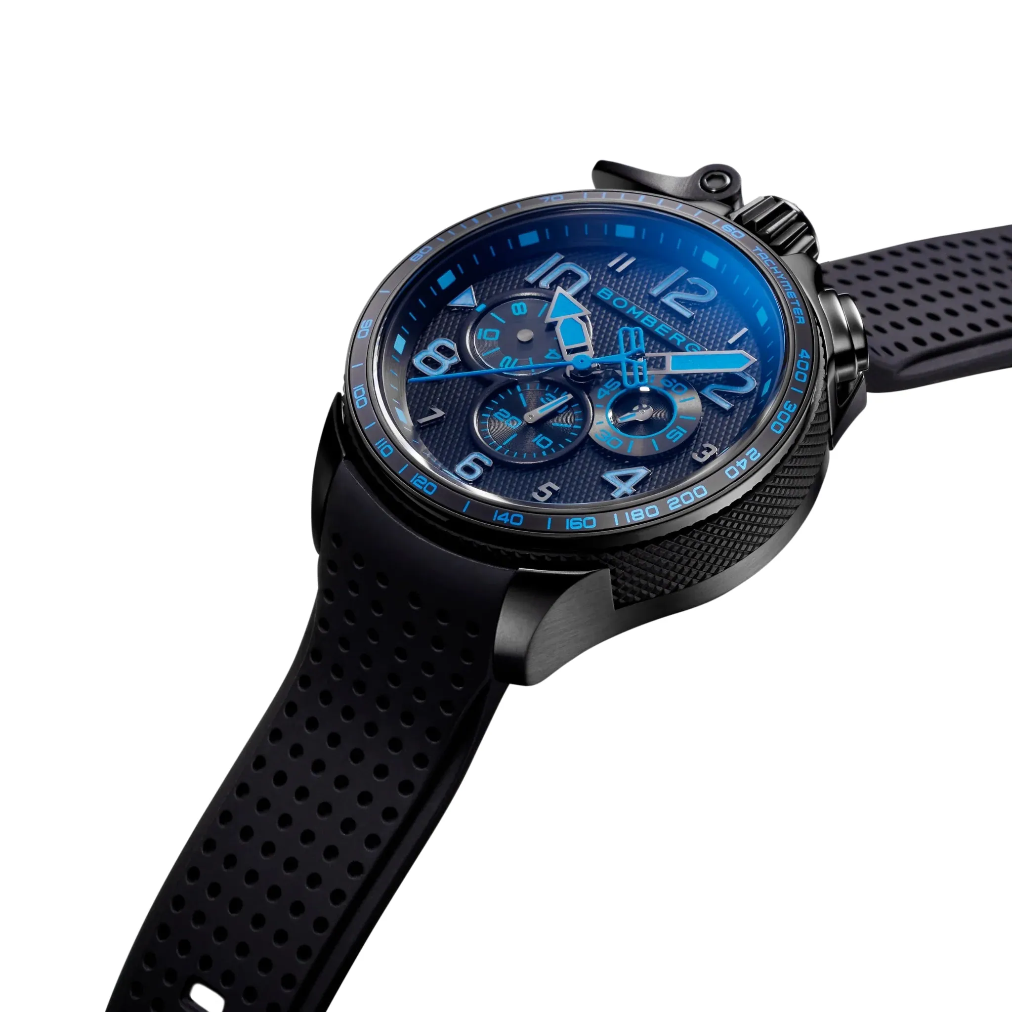 Bomberg Suzuka Men's Black Watch BS45CHPBA.059-12.12