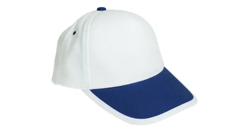 Brush Cotton Caps with adjustable buckle two tone