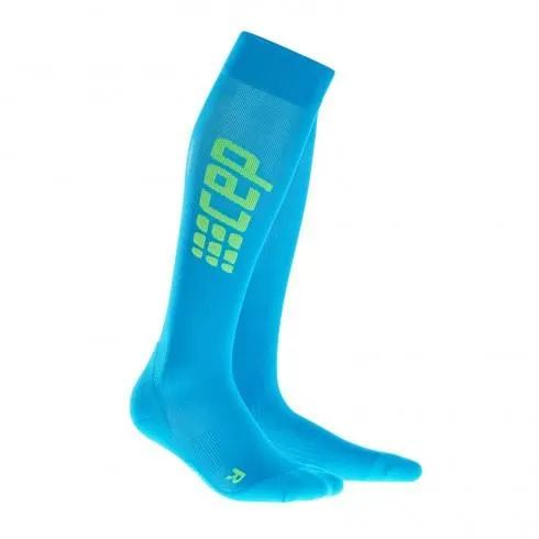 CEP Pro  Run Ultralight Sock Electric Blue/Green Men