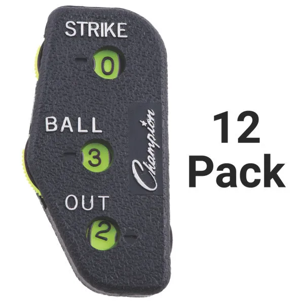 Champion Sports 3-WHEEL UMPIRE INDICATOR