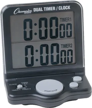 Champion Sports Dual Jumbo Display Timer