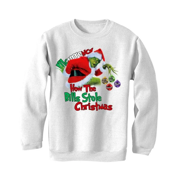 CHRISTMAS UGLY SWEATERS White T-Shirt (How the bills stole christmas)