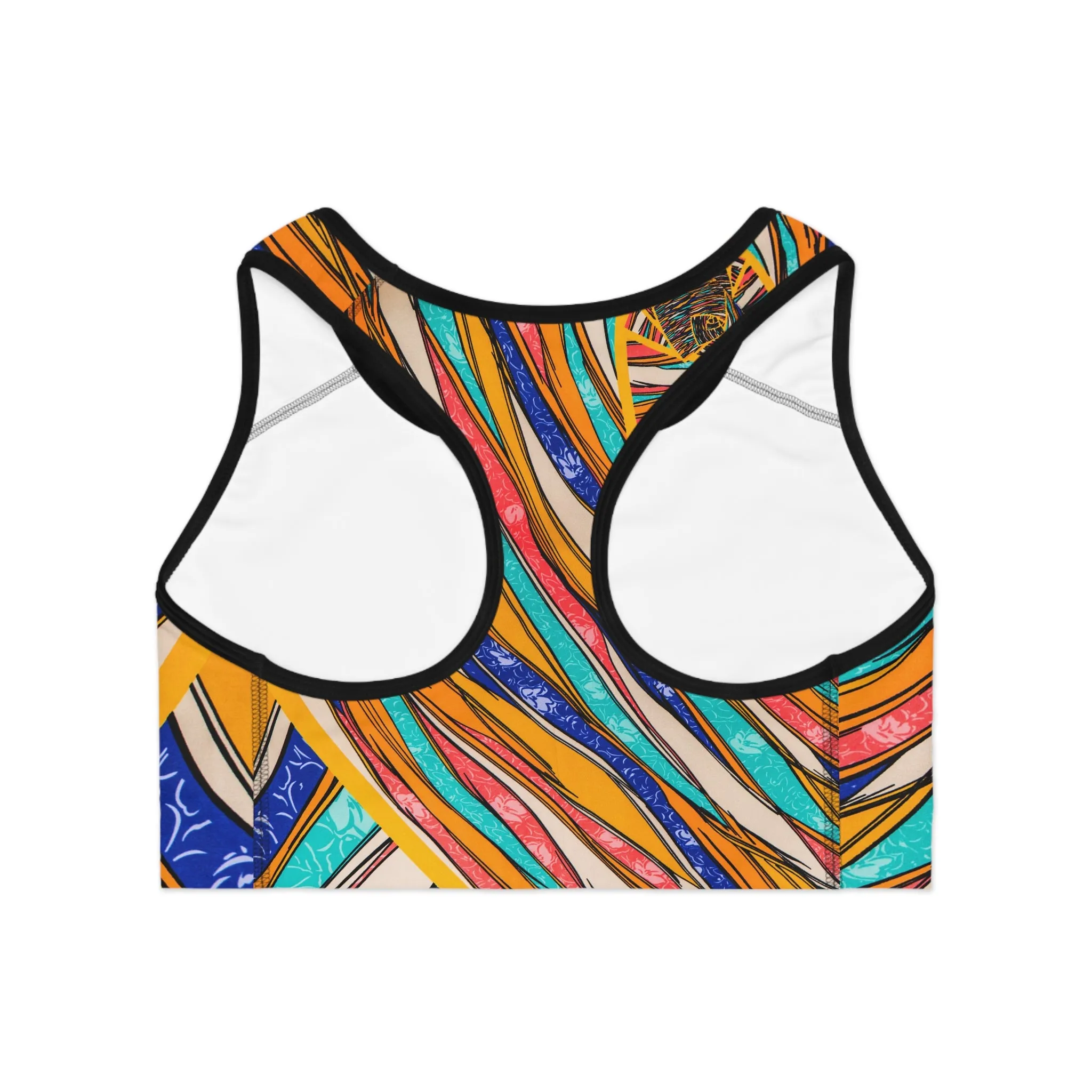 Color Brushstroke - Inovax Sports Bra