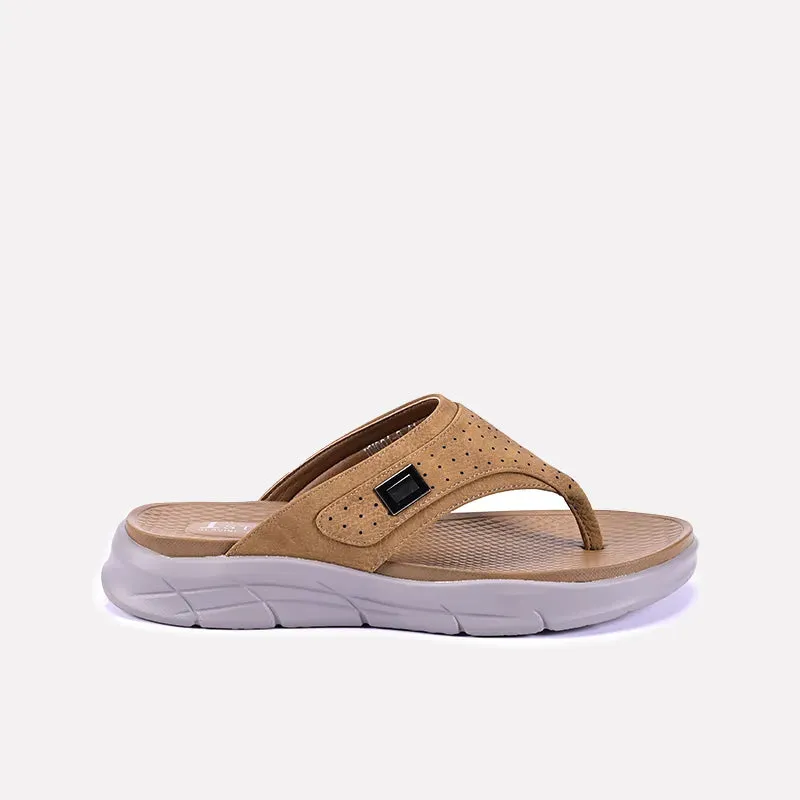 Eddie Khaki Cushy Flip Flops 0150882