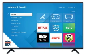 ELEMENT 50" Class 4K UHD Roku Smart LED TV (E4SW5017RKU)