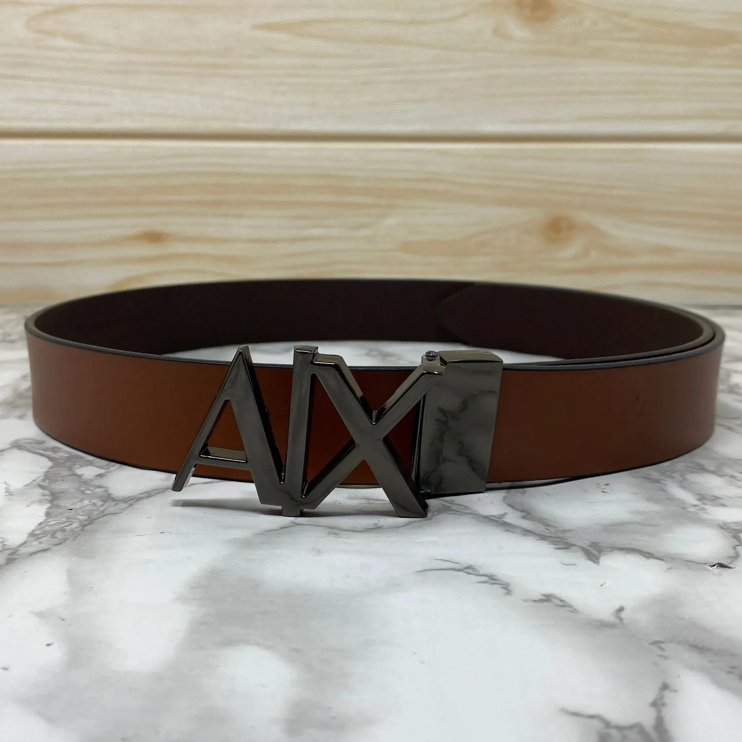 Fashionable AIX Leather Strap Belt -JonasParamount