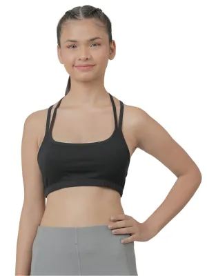 Girls Sports Bra _Black