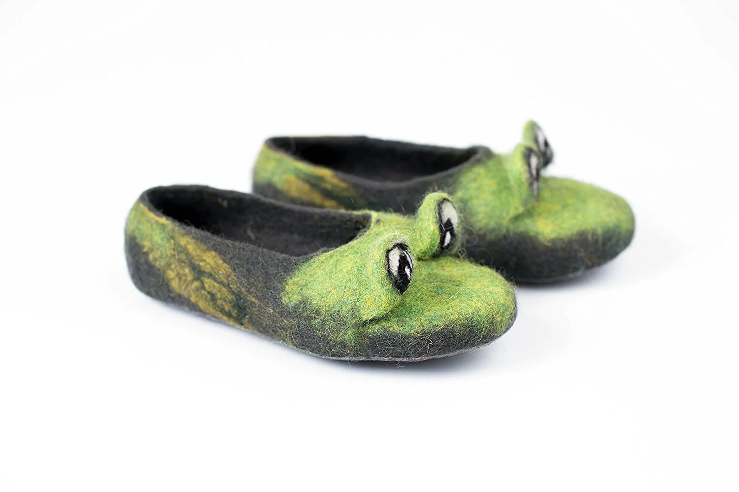 Green Frog slippers Youth (Eu 30/39)