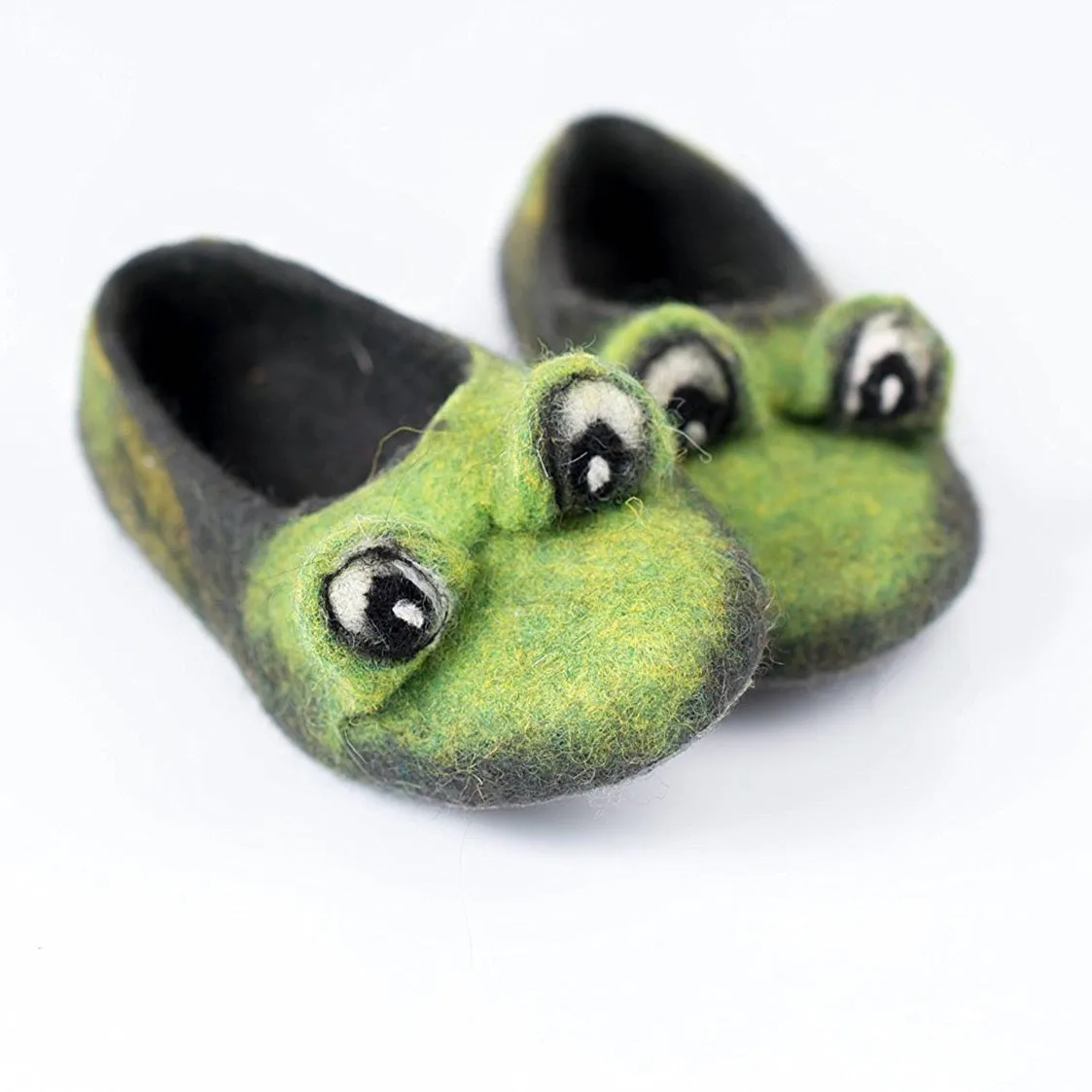 Green Frog slippers Youth (Eu 30/39)