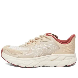 HOKA ONE ONE U CLIFTON LS - SAND / WINE