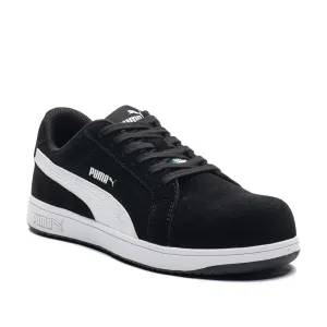 Iconic Suede Black Low Composite Toe Safety Shoes 640013