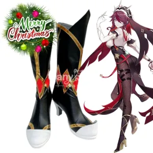 【In Stock】Game Genshin Impact Cosplay Rosaria Cosplay Shoes