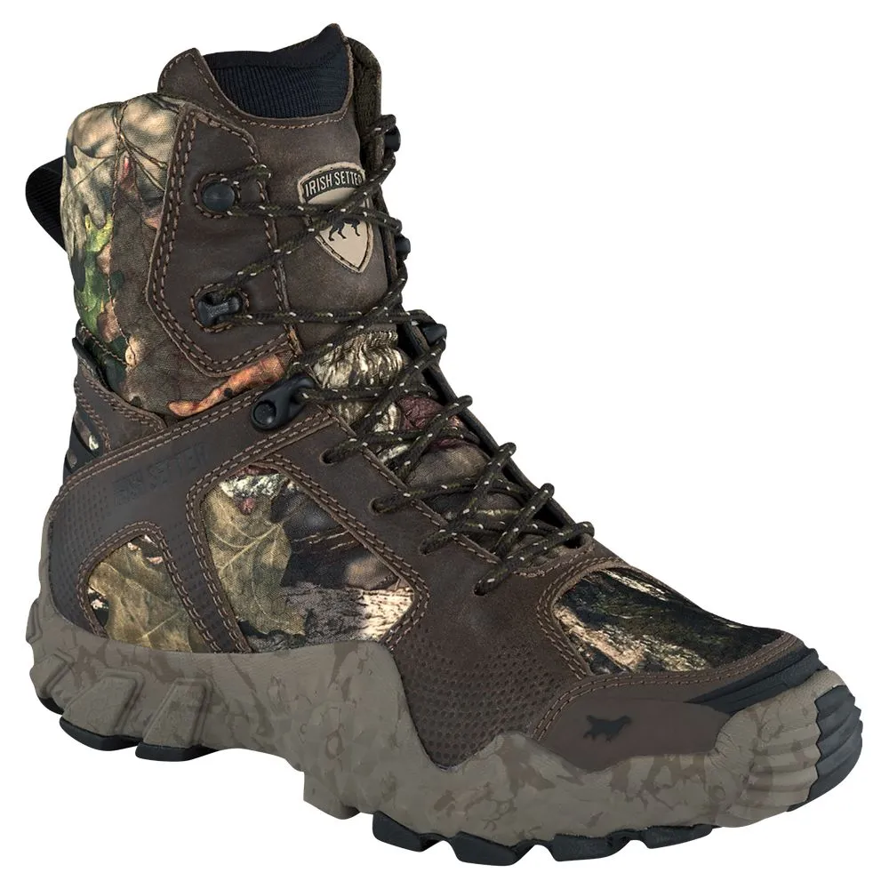 Irish Setter 02839B 070 VaprTrek Waterproof Insulated Hunting Boots for Ladies - Mossy Oak Break-Up Country - 7M