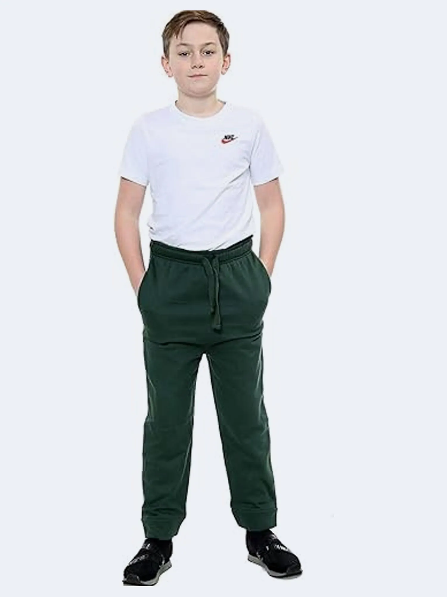 Kids Boys Girls Sports PE Fleece Jogging Bottoms Pants