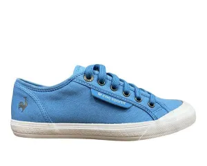 Le Coq Sportif scarpa sneakers in tela da uomo Deauville Plus 1411202 blu persiano