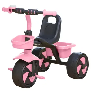 Lifelong Trike Cycle For Kids Cycle 2-5 Years-Tricycles For Boy & Girl-Baby Cycle-Bicycle For Kids-Bike For Kids With 3 Eva Wheels,Bell & Basket For Toys -Durable Tricycle 30Kg Capacity-Multicolor