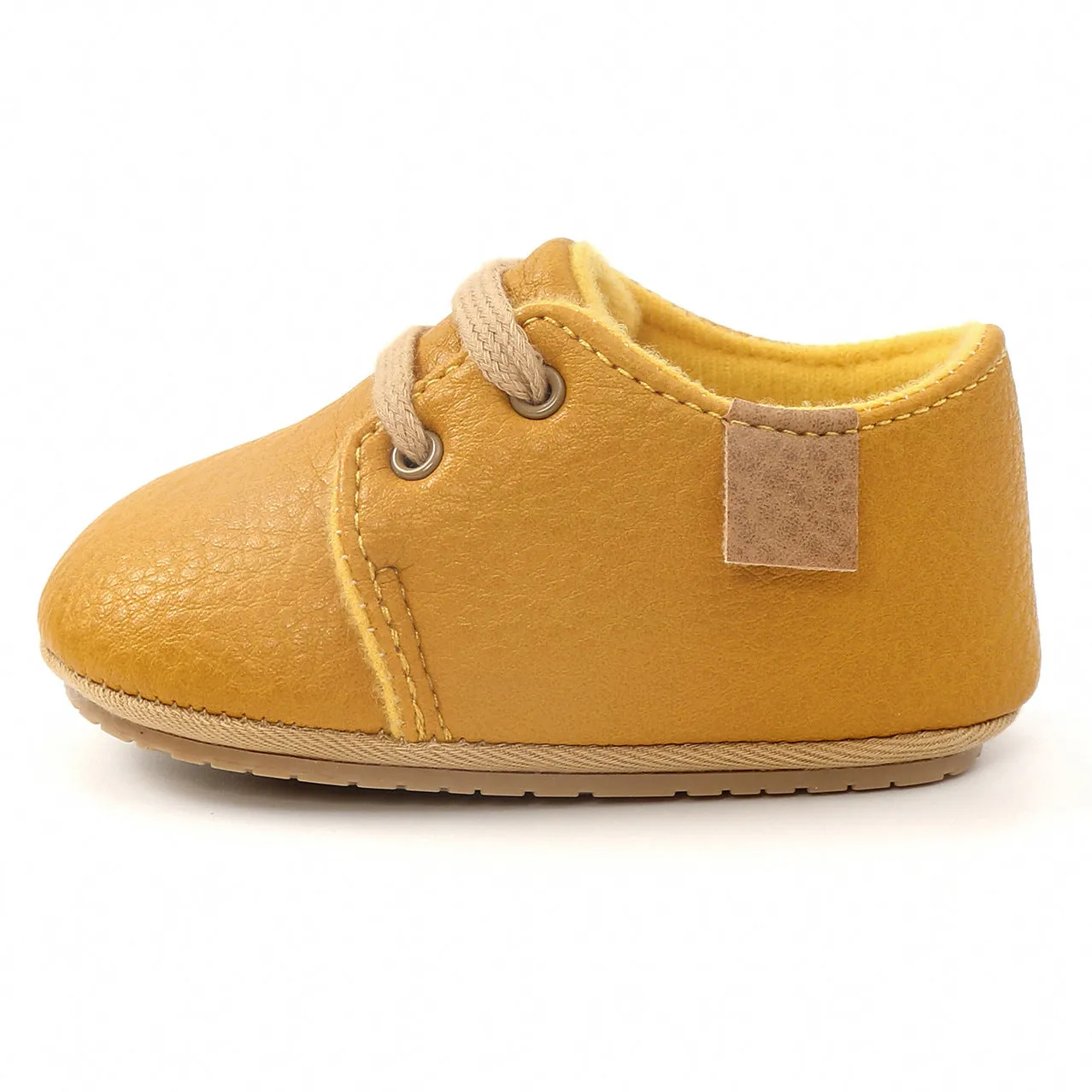 Luxury Soft Leather Baby Moccasins Shoes Newborn Rubber Sole First Walkers Boys Toddler Shoes