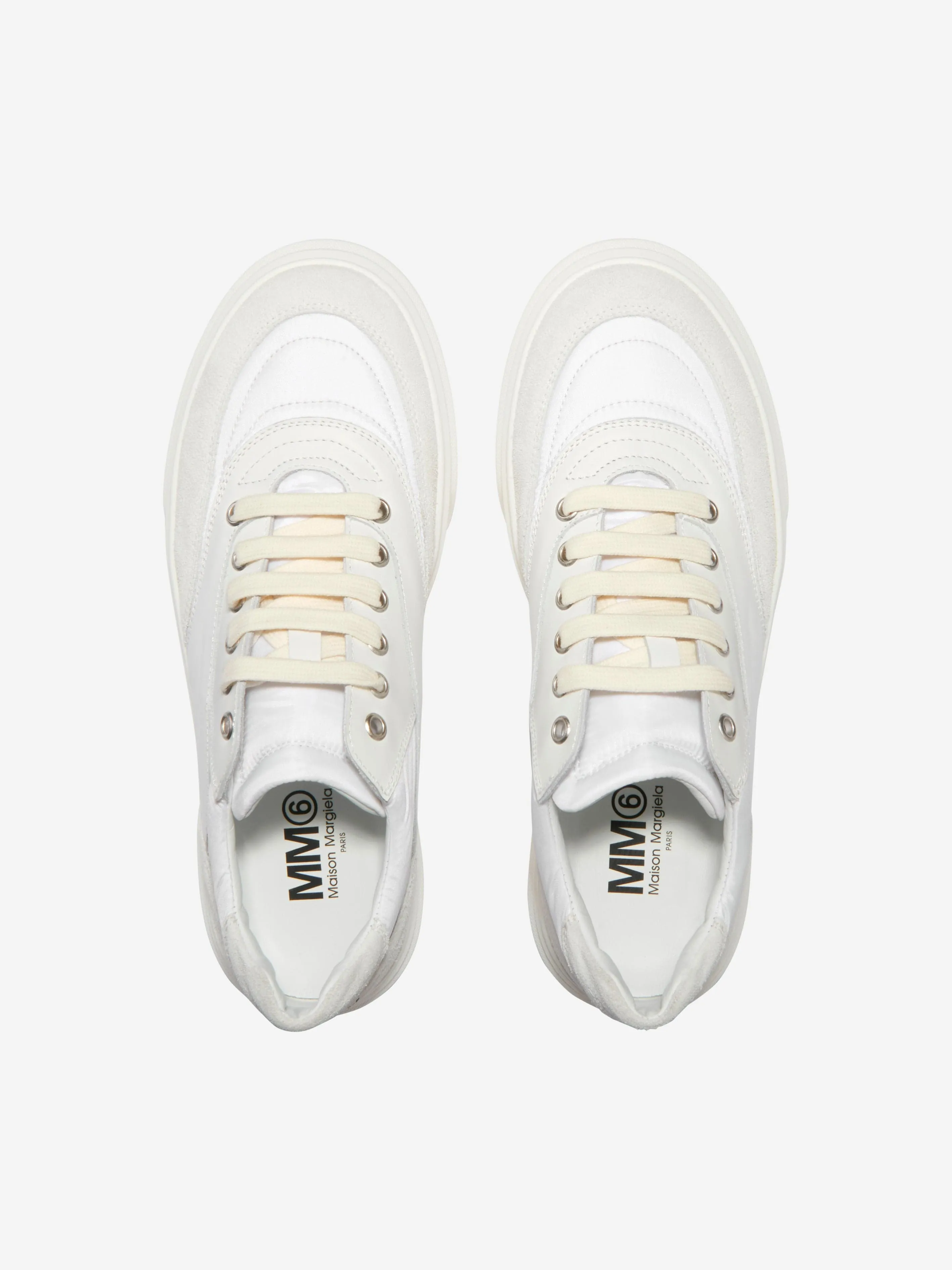 MM6 Maison Margiela Unisex Branded Lace Up Trainers