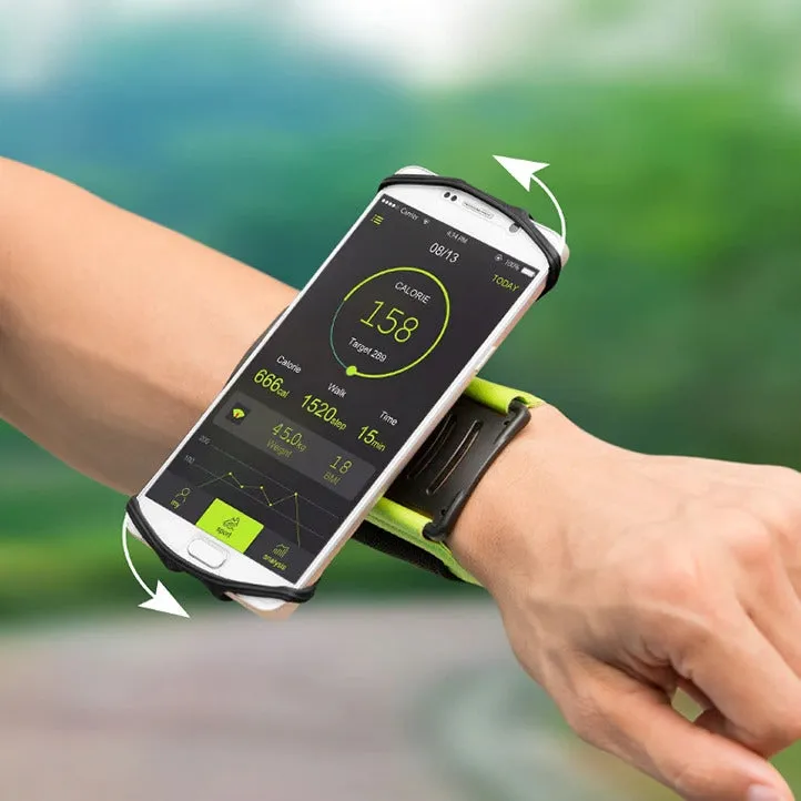 Mobile Phone Holder Wristband Armband Running Cycling Jogging Walking Sports