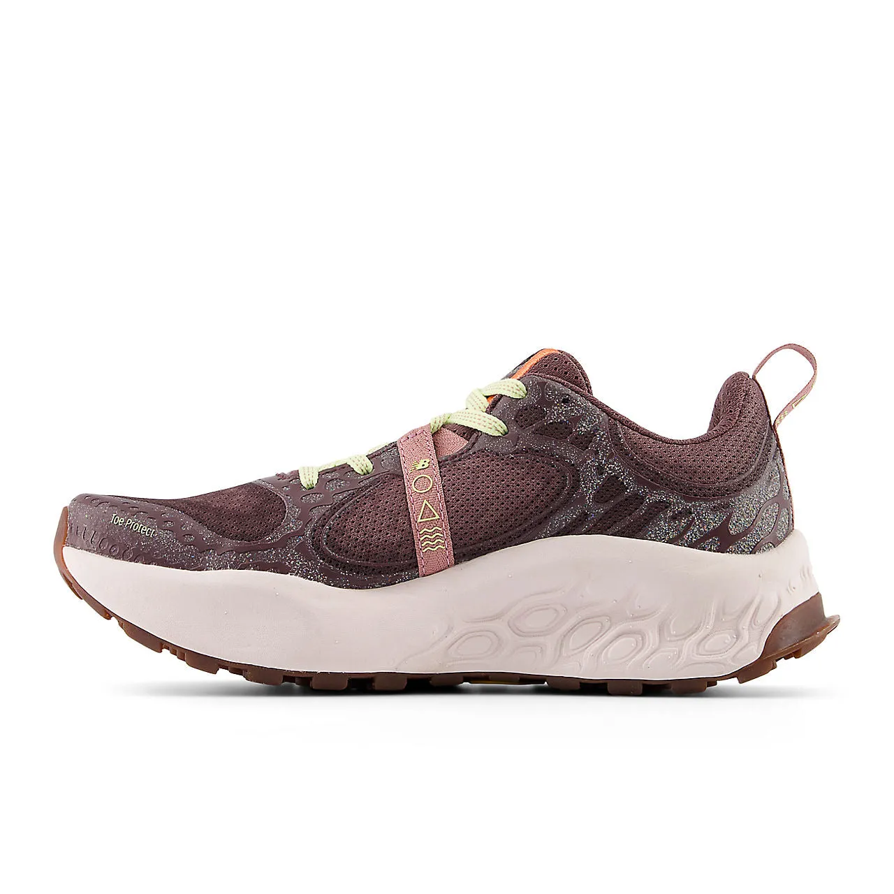 New Balance Fresh Foam X Hierro v8 (Womens) - Licorice with gulf red and pink granite