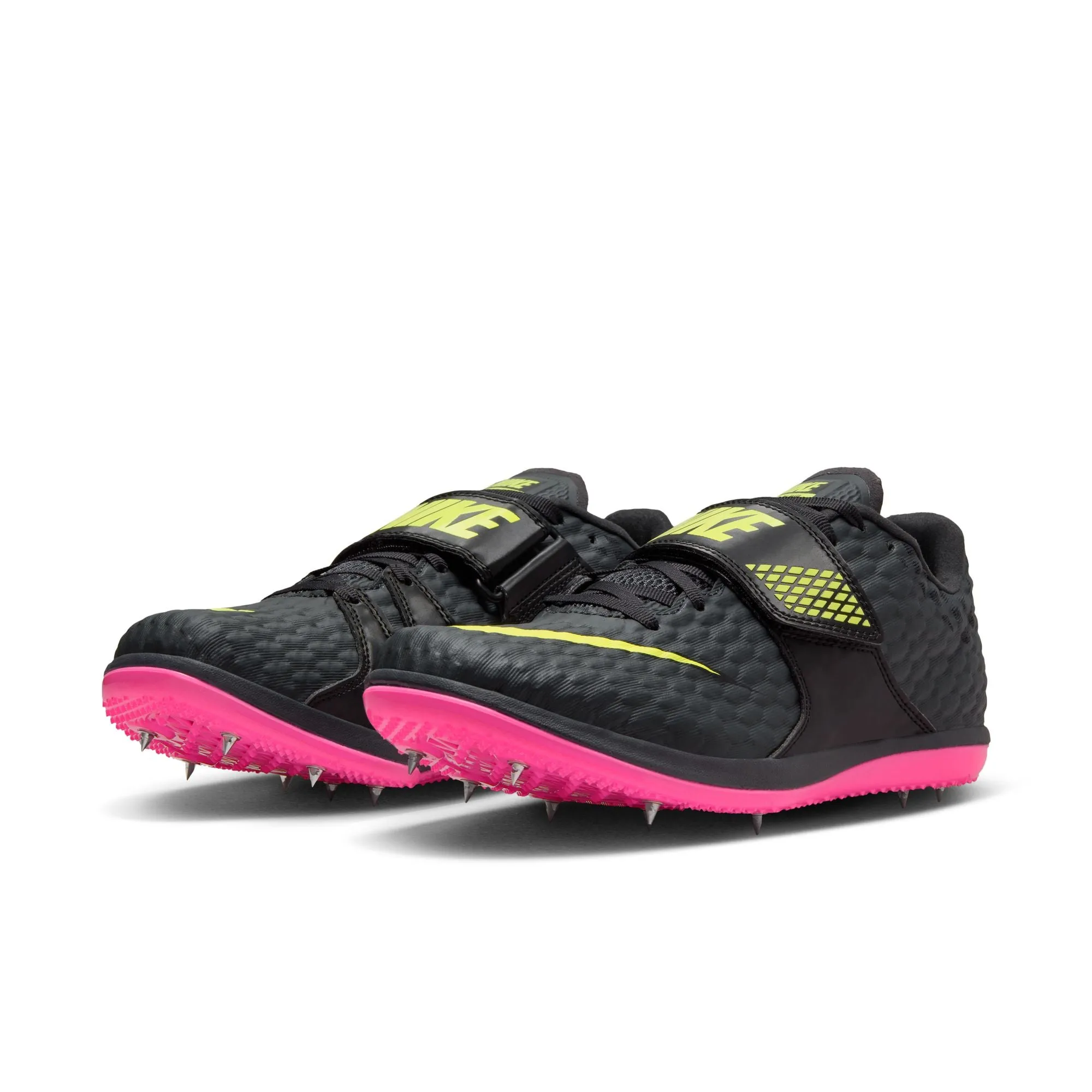 Nike High Jump Elite Field Shoes Anthracite / Fierce Pink / Black