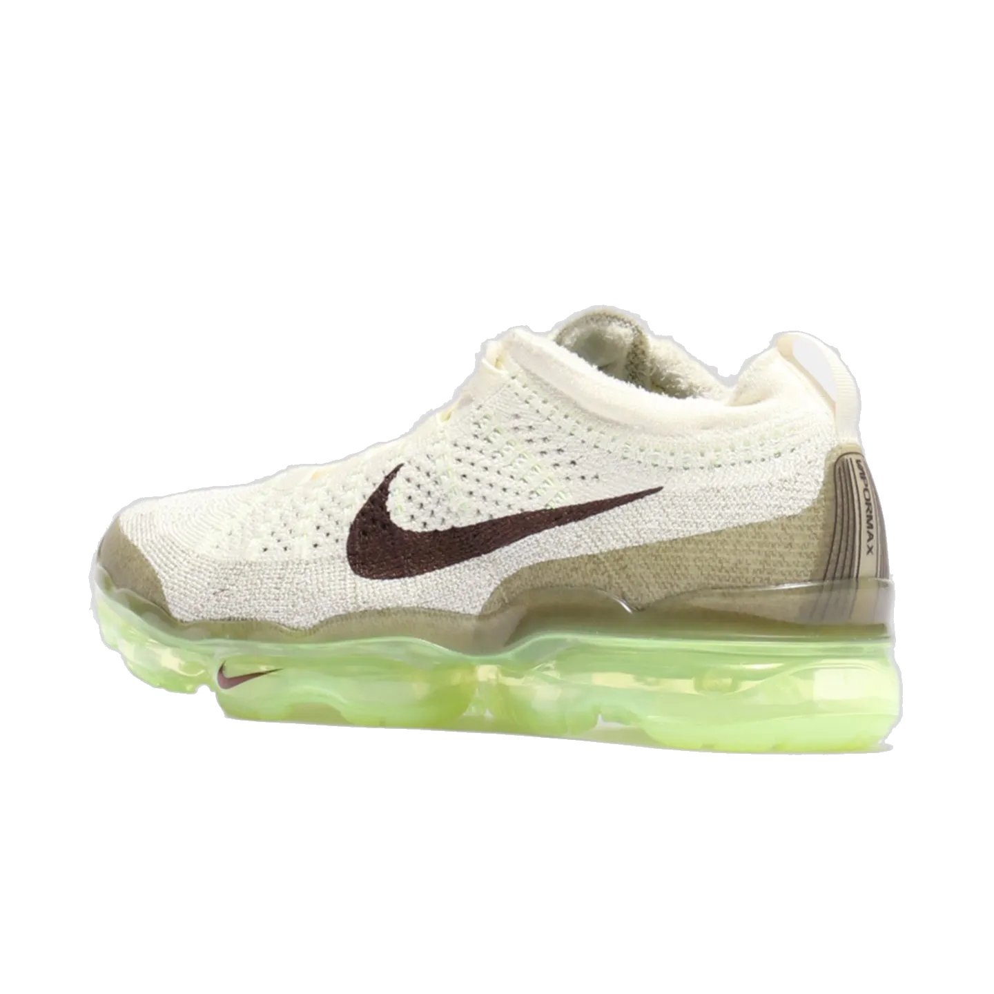 Nike Men's Air Vapormax 2023 Flyknit Shoes - Coconut Milk / Neutral Olive