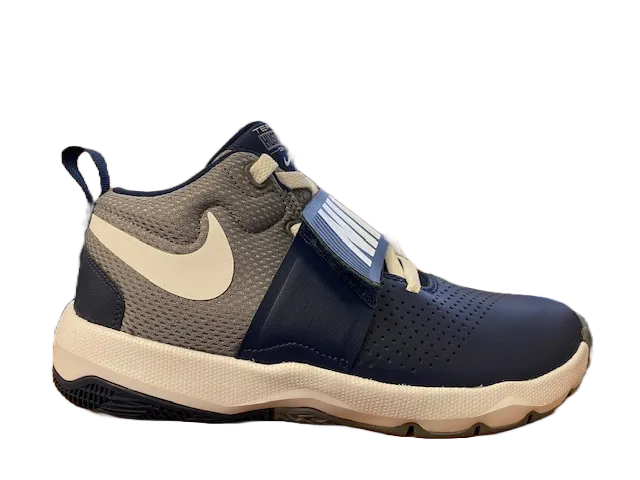 Nike scarpa da bastek da junior Team Hustle 8 881941 401 midnight navy