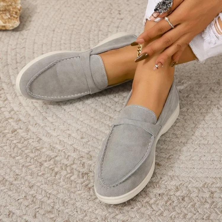 Owlkay Autumn Slip-On Casual Lightweight Soft-Sole Sports Shoes