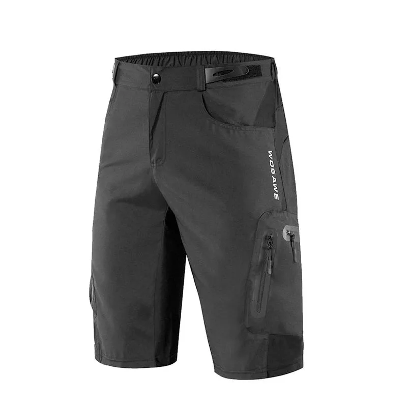 Padded cycling shorts with reflex - breathable and comfortable