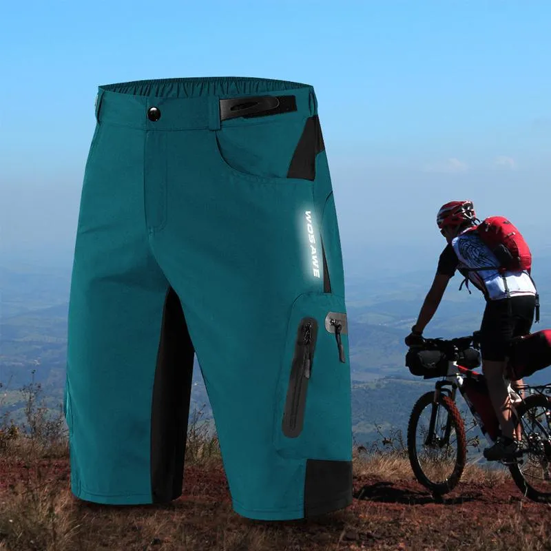 Padded cycling shorts with reflex - breathable and comfortable