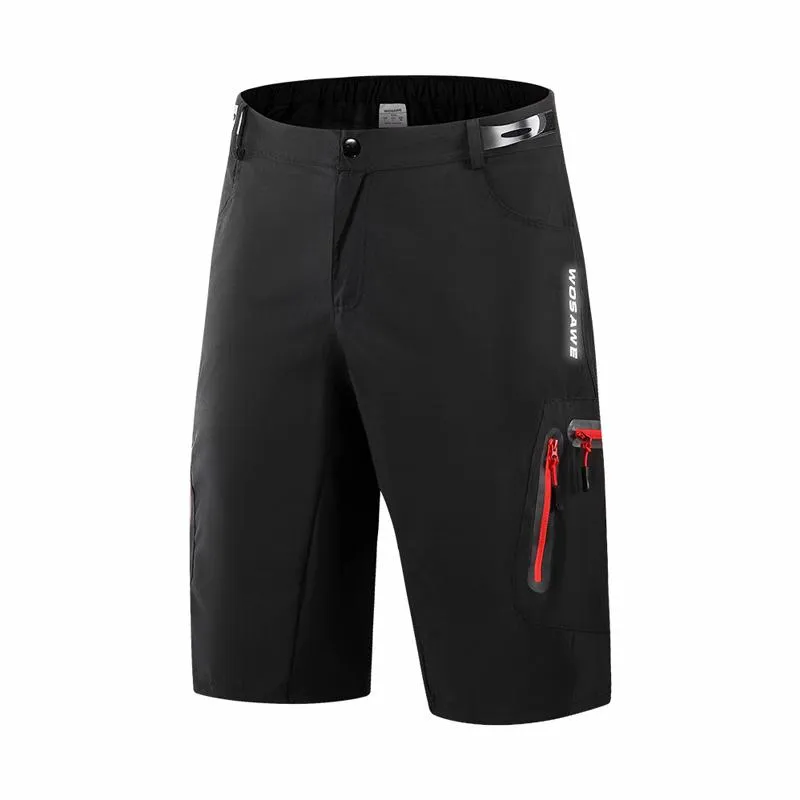 Padded cycling shorts with reflex - breathable and comfortable