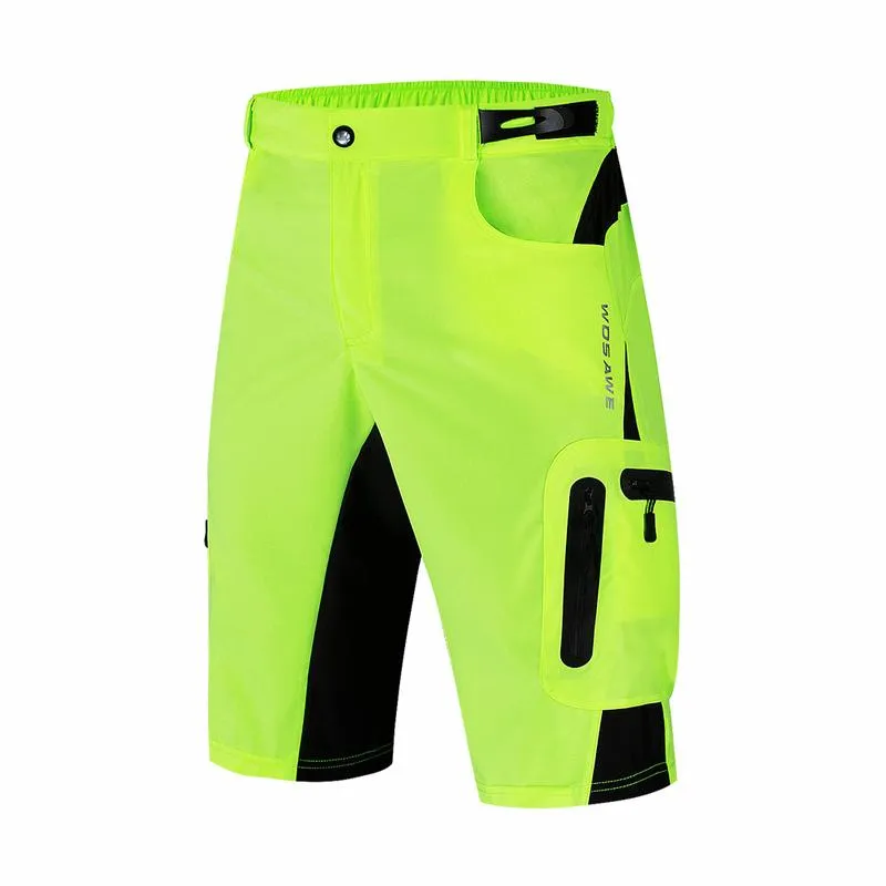 Padded cycling shorts with reflex - breathable and comfortable