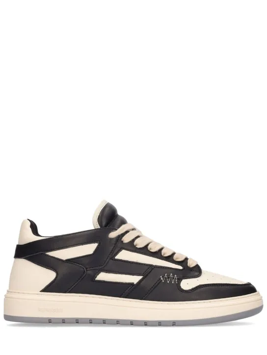 Represent   Reptor low leather sneakers 