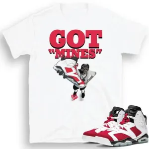 Retro 6 Carmine shirt